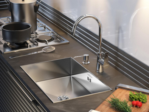 Смеситель для кухни Paulmark HOLSTEIN Ho212065-CR на мойку хром - фото 2